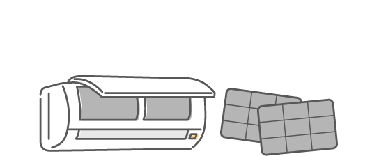 エアコン試運転手順1 フィルター掃除